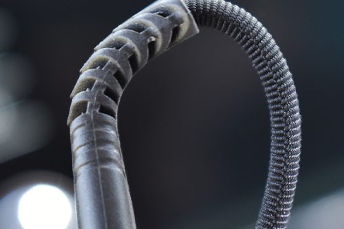 CABLU DATE INCARCARE FISH USB LA MICRO USB 1M 2.4A NEGRU