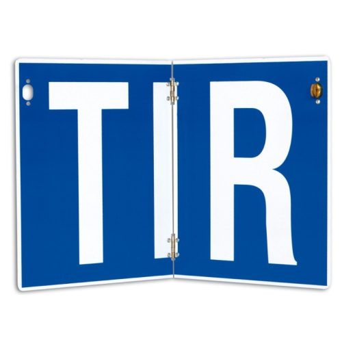 PLACA TIR PLIABILA 400X250 MM NEREFLECTORIZANTA HICO