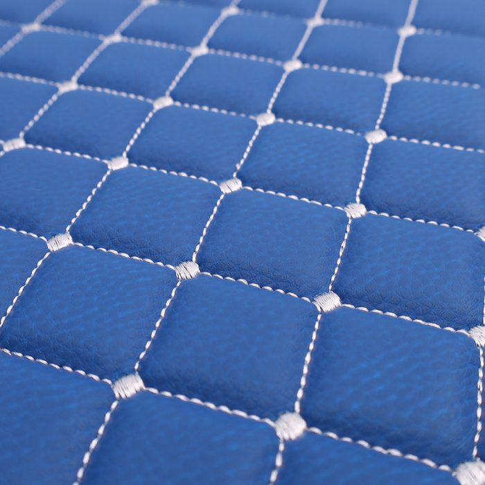 SET COVORASE PIELE ECOLOGICA TRUCK UMBRELLA PENTRU VOLVO FH13 2011-2013 MANUAL. ALBASTRU TIP 2