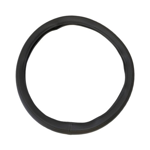 HUSA VOLAN PIELE ECOLOGICA PERFORATA NEGRU 44-48 CM UMBRELLA