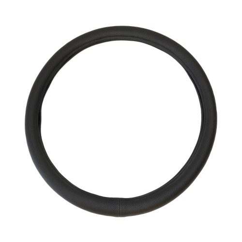 HUSA VOLAN PIELE ECOLOGICA PERFORATA NEGRU 44-48 CM UMBRELLA