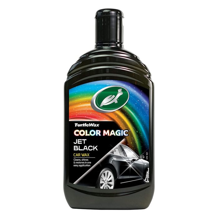 PASTA POLISH 3 IN 1 COLOR MAGIC JET BLACK WAX 500ML TURTLE WAX
