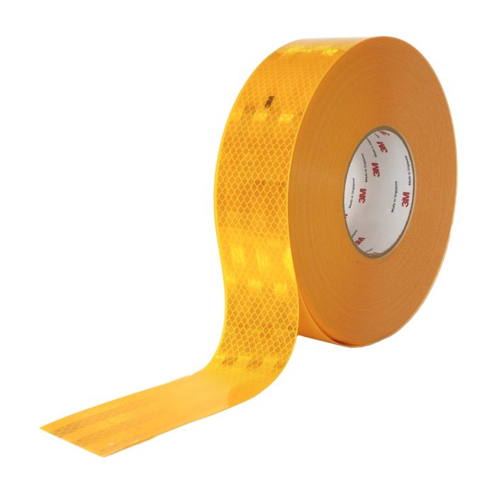 BANDA REFLECTORIZANTA 3M 983-71 GALBEN 53.5MMX50M ECE 104