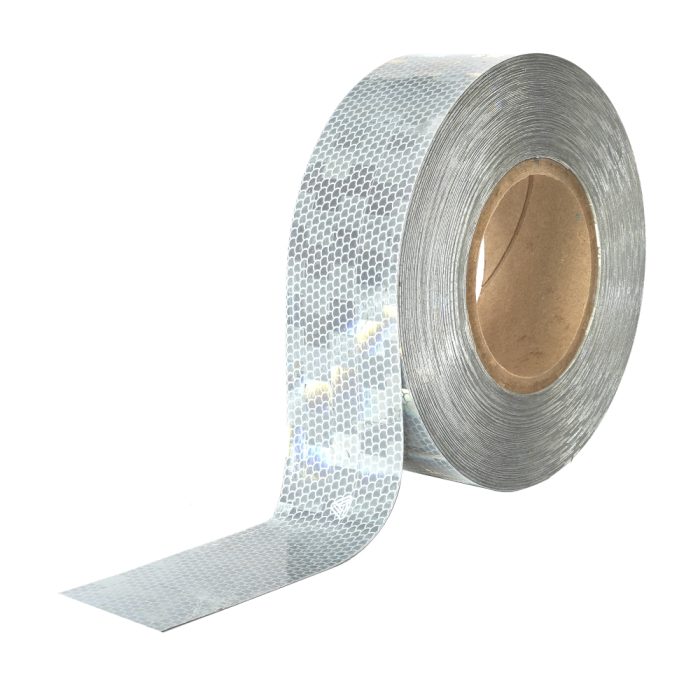 BANDA REFLECTORIZANTA AVERY ALB 50.8MMX50M ECE 104