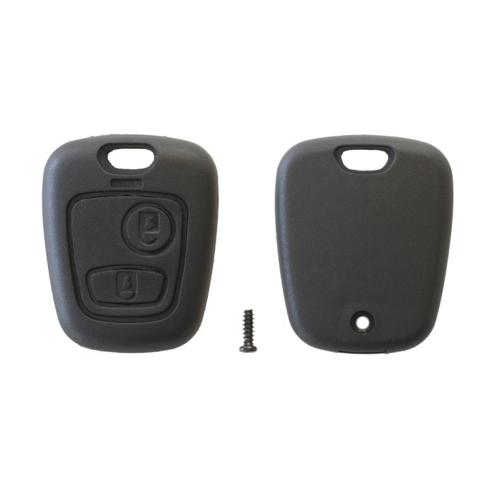CARCASA CHEIE CONTACT PENTRU CITROEN BERLINGO / C1 / C2 / C3 / C5 / SAXO / XSARA PICASSO, 2 BUTOANE, FARA CHEIE