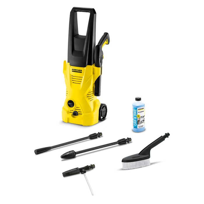 APARAT DE SPALAT CU PRESIUNE K 2 CAR CU SET CURATARE AUTO INCLUS 110 BAR 360 L/H KARCHER