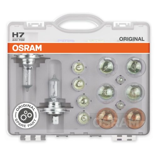 SET BECURI AUTO DE REZERVA CAMION 24V H7 OSRAM