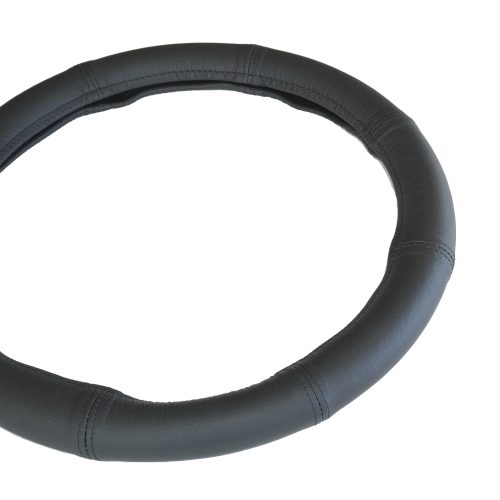 HUSA VOLAN PIELE NATURALA NEGRU 35-37 CM