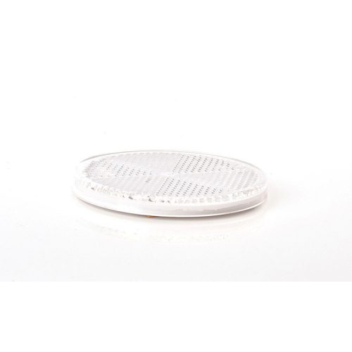 CATADIOPTRU ROTUND CU ADEZIV, 840 FI-61, ALB WAS