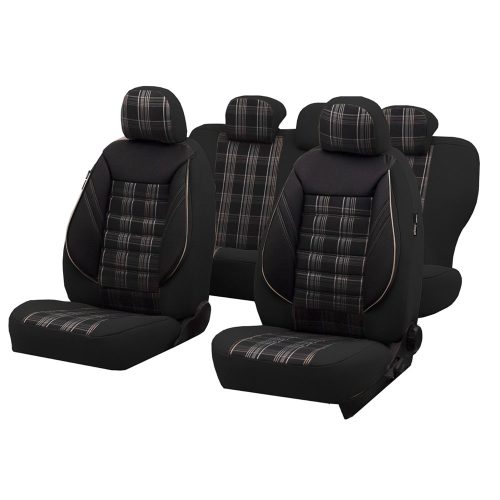 SET HUSE SCAUN SPORT NEGRU-BEJ