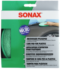 PAD DIN MICROFIBRA PENTRU INTRETINEREA MATERIALELOR PLASTICE SONAX