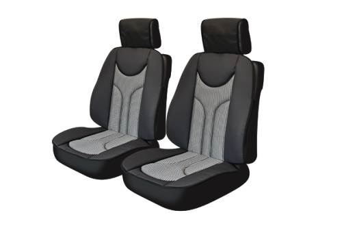 HUSE SCAUN ANATOMIC NEGRU - SET 2 BUC