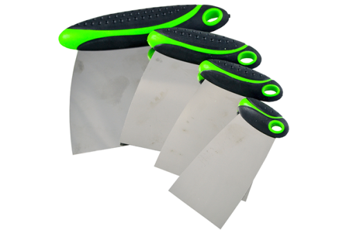 SET DE 4 SPATULE DE OTEL JBM