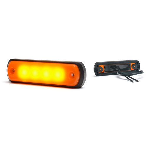 LAMPA GABARIT LED 1341 W189N, 12V-24V, POZITIE PORTOCALIU WAS