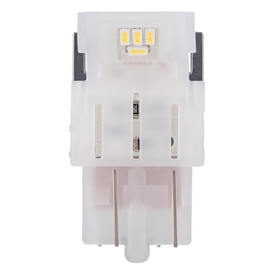 SET 2 BECURI AUXILIARE CU LED 12V (W21/5W) WHITE 6000K BLI OSRAM