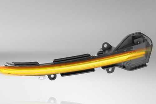 SET 2 MODULE SEMNALIZARE DINAMICA LED (ALB) PENTRU OGLINZI SEAT LEON (2012-2019). IBIZA (2018-). ARONA (2018-} OSRAM