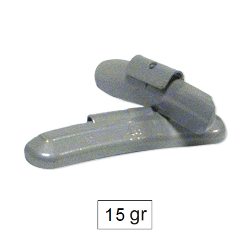 CONTRAGREUTATE CU CAPSA DIN ZINC 15 G JANTA UNIVERSALA SET 100 BUC JBM